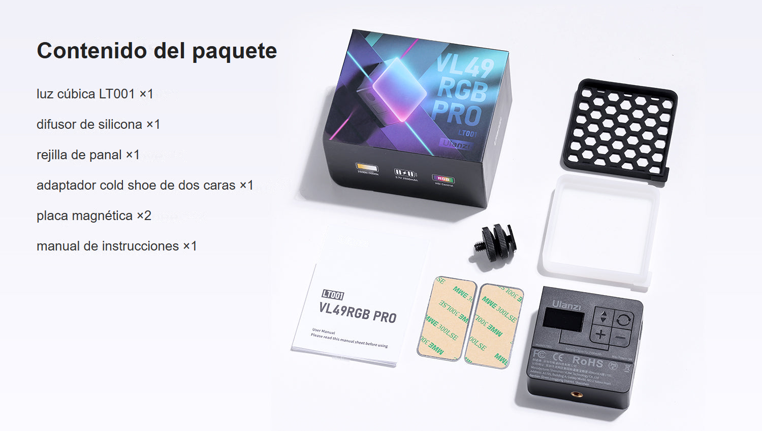 Ulanzi VL49 Pro RGB – 15
