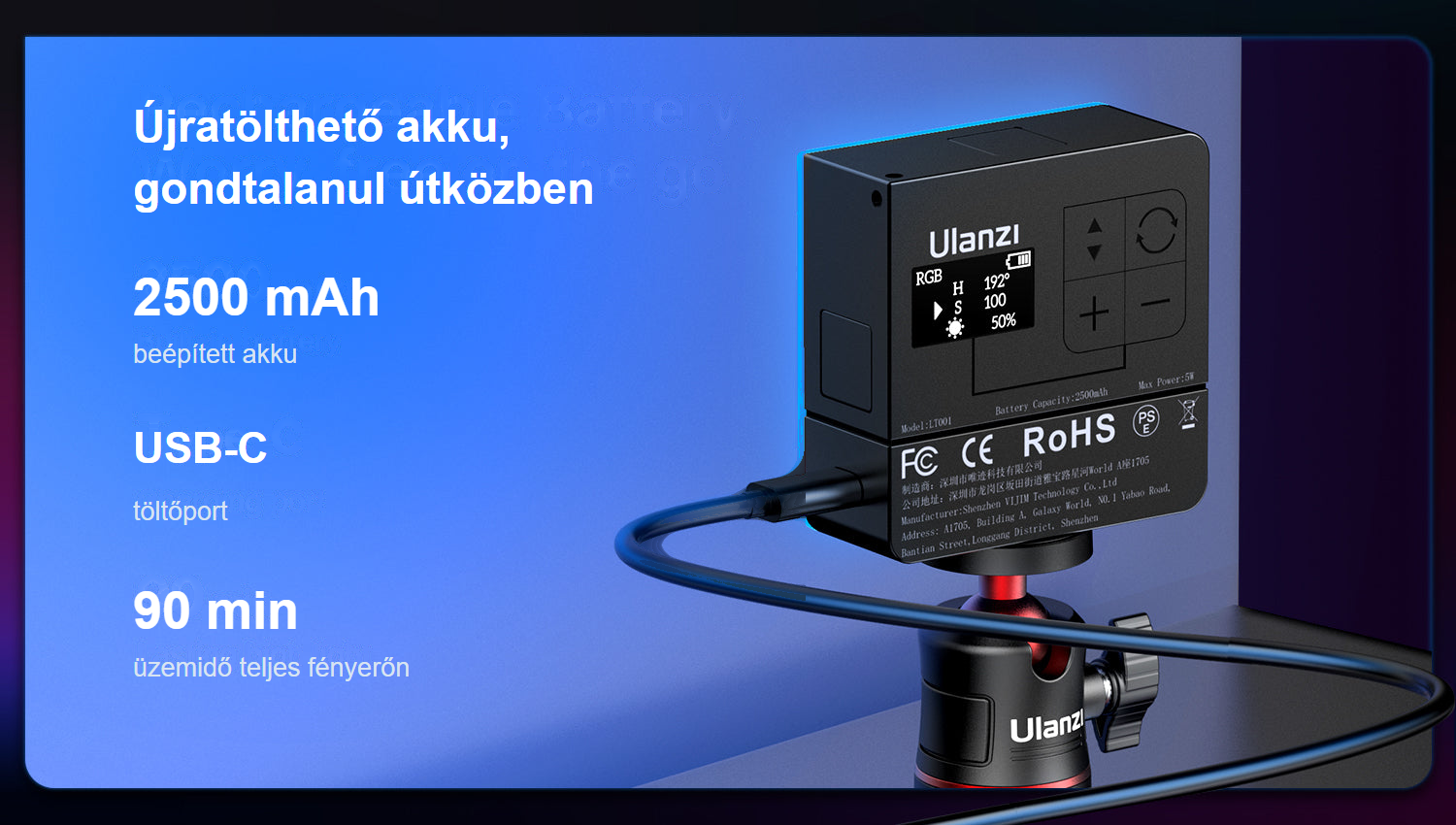 Ulanzi VL49 Pro RGB – 9