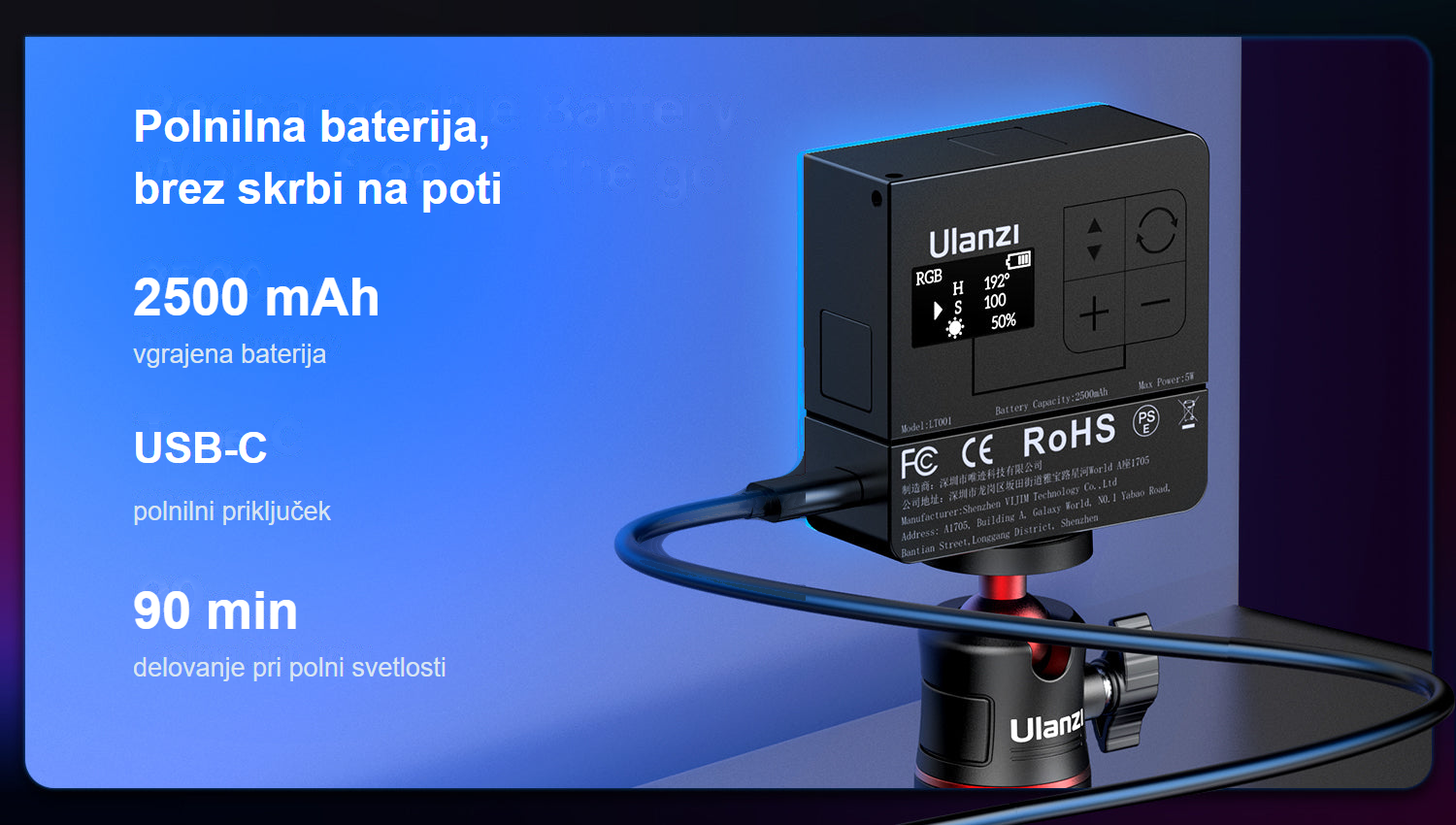 Ulanzi VL49 Pro RGB – 9