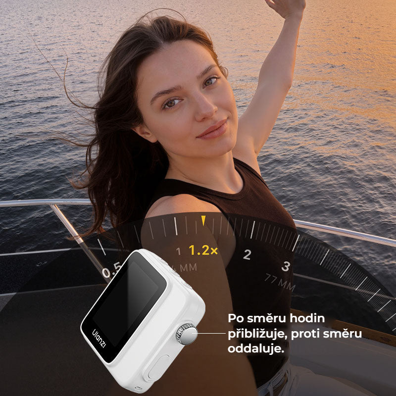 Ulanzi VM02 Wireless Magnetic Selfie Monitor – Ostření kolečkem i na dálku