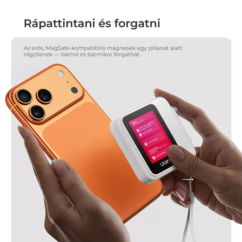 Ulanzi VM02 bezdrátový magnetický selfie monitor, bílý