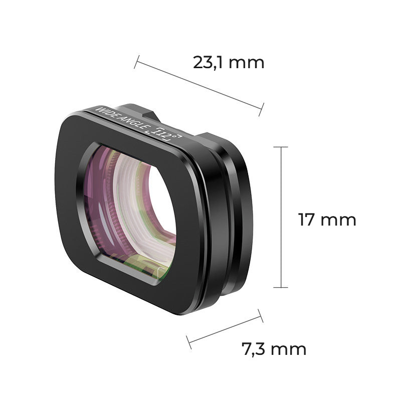 Ulanzi F35 Wide-Angle Lens – Malá a lehká