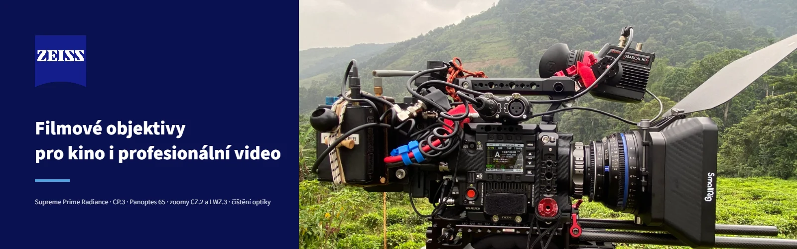 ZEISS – filmové objektivy pro kino i profesionální video